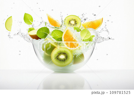 Energetic Citrus Burst in Pure Water 109781525