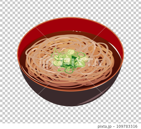 かけそば 温そば かけそば 温そば 109783316