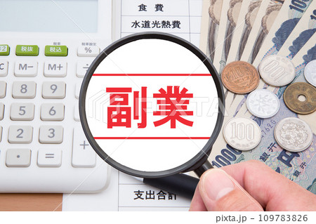 副業（家計簿背景） 109783826