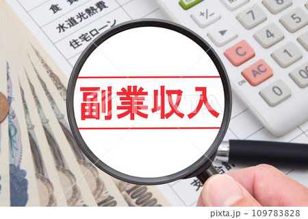 副業収入（家計簿背景） 109783828