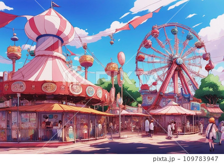 テーマパーク 109783947