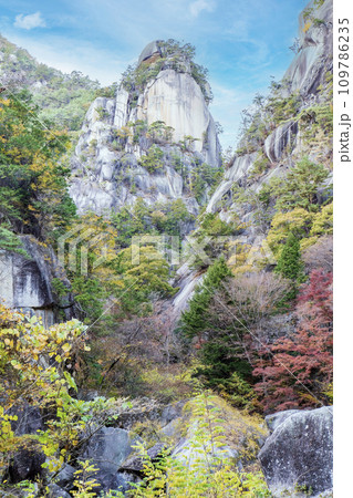 昇仙峡の遊歩道を歩いてみました　覚円峰 109786235