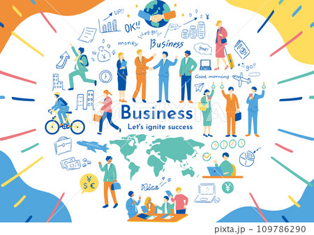 ビジネスシーン素材集 ビジネスシーン素材集 109786290