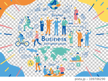 ビジネスシーン素材集 ビジネスシーン素材集 109786290
