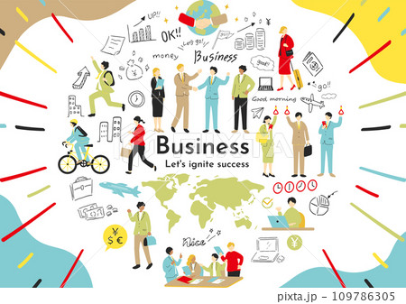 ビジネスシーン素材集 109786305
