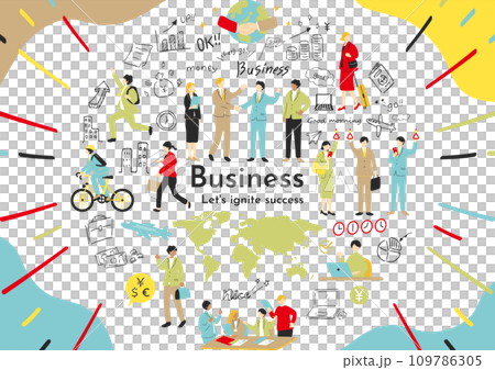 ビジネスシーン素材集 109786305