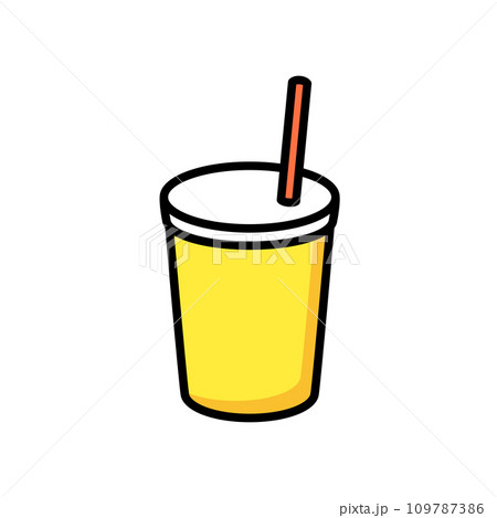 ファストフードの飲み物 109787386
