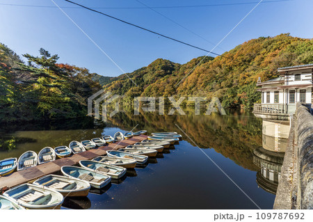 美しい間瀬湖 埼玉県本庄市 美しい間瀬湖 埼玉県本庄市 109787692