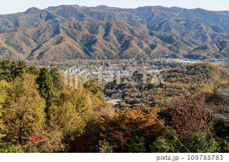 長瀞町　宝登山頂上からの眺望 109788783