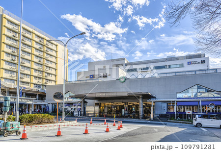 横浜市青葉区の都市風景 青葉台駅 横浜市青葉区の都市風景 青葉台駅 109791281