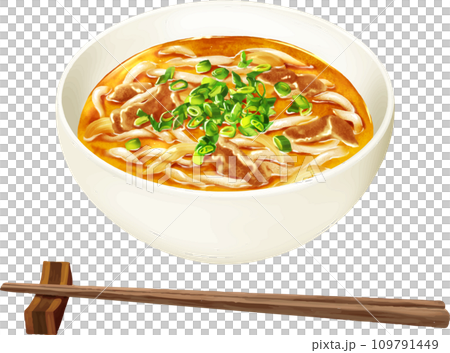 curry udon noodles japanese food udon 109791449