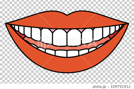 Dentistry, image illustration of healthy and beautiful teeth, lips and white teeth Dentistry, image illustration of healthy and beautiful teeth, lips and white teeth 109791912