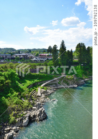 天竜川　姑射橋（長野県） 109792138
