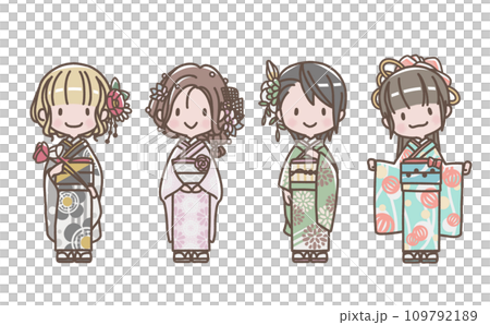 A girl posing in traditional clothes A girl posing in traditional clothes 109792189