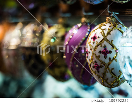 decorative egg toys at market decorative egg toys at market 109792223