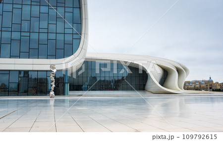 Modern Heydar Aliev Center in Baku, Azerbaijan 109792615