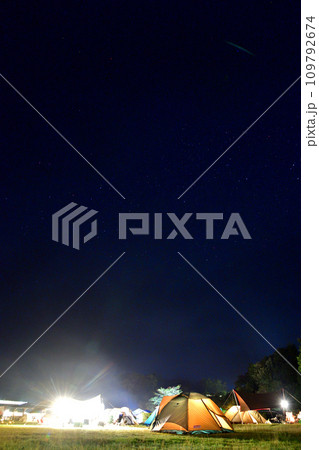 キャンプ場の夜(長野県) キャンプ場の夜(長野県) 109792674