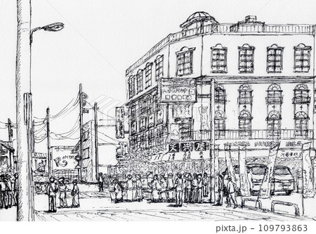 祭の行列 109793863