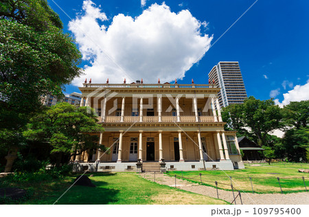 旧岩崎邸庭園　2023年(夏) の風景 3 109795400
