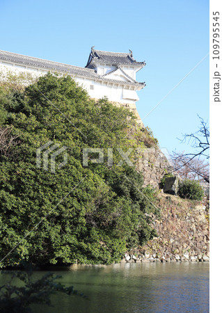 姫路城 ワの櫓、レの渡櫓風景（兵庫県 姫路市） 109795545