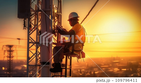 Elevated Expertise: Maintenance of Telecommunications Infrastructure 109796411
