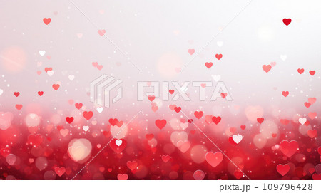 Valentine's Elegance: Festive Background with Warm Wishes 109796428