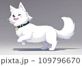 AI-generated content. Happy comic dog in anime manga style. Lovely mascot pet and adorable friend. Joyful cartoon illustration 109796670
