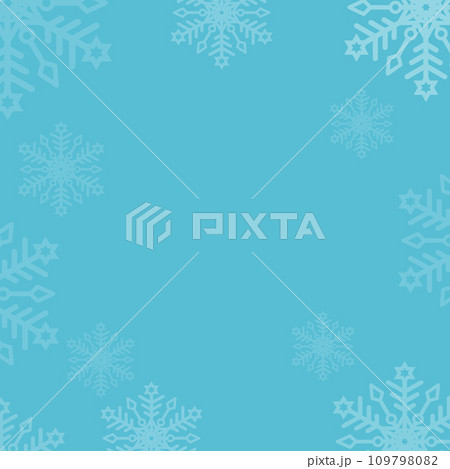 Christmas background of white translucent snowflakes. 109798082