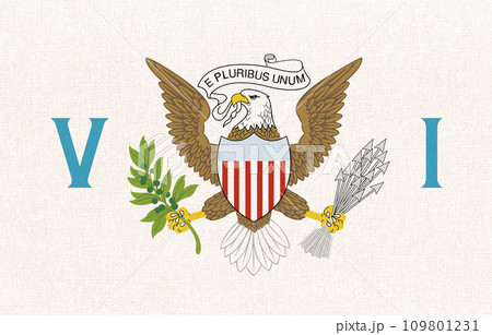 Flag of United States Virgin Islands. symbol of United States Virgin Islands Flag of United States Virgin Islands. symbol of United States Virgin Islands 109801231