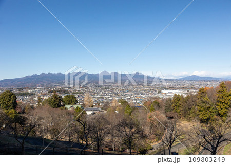 少林山展望台からの風景 群馬県 少林山展望台からの風景 群馬県 109803249