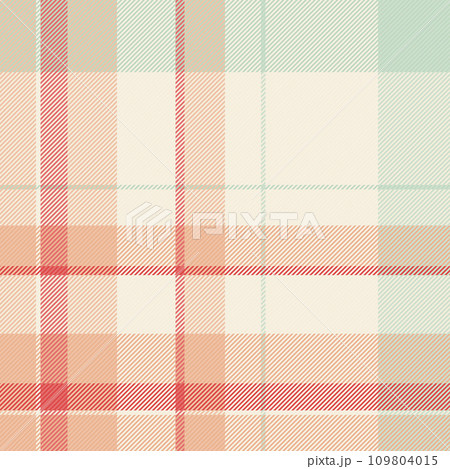Textile background check of seamless fabric tartan with a pattern texture plaid vector. 109804015