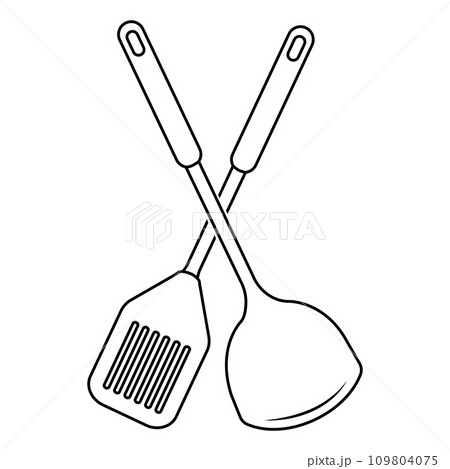 Spatula Icon 109804075