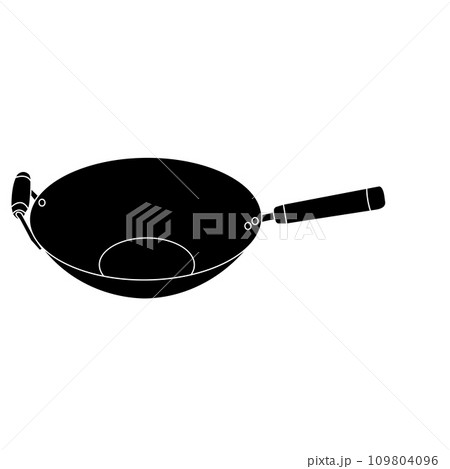 frying pan icon frying pan icon 109804096