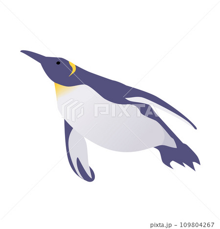 泳ぐペンギンのイラスト 泳ぐペンギンのイラスト 109804267