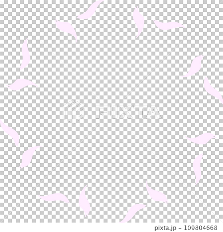 櫻花花瓣框架材料 109804668