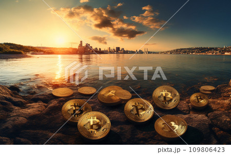ビットコイン ビットコイン 109806423