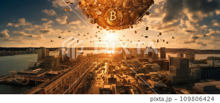 ビットコイン ビットコイン 109806424