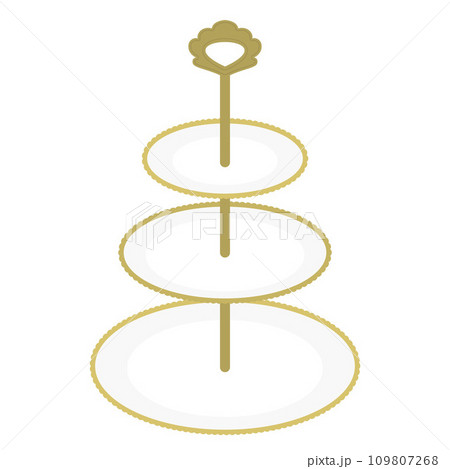 アフタヌーンティーのスタンドのイラスト 109807268