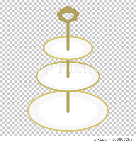 アフタヌーンティーのスタンドのイラスト 109807268