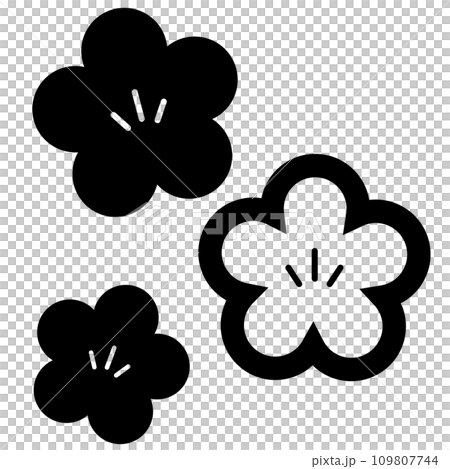 梅花剪影 109807744