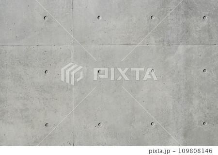 コンクリートの壁の背景素材　a-2-1 寄り 109808146