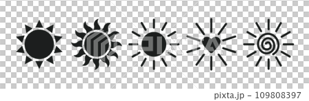 太陽圖，代表陽光的圖標 109808397