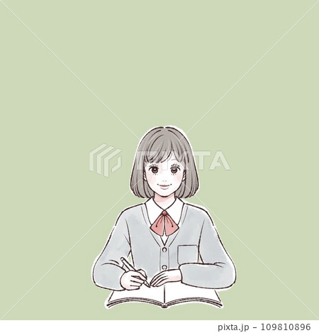 学生のイラスト素材 109810896
