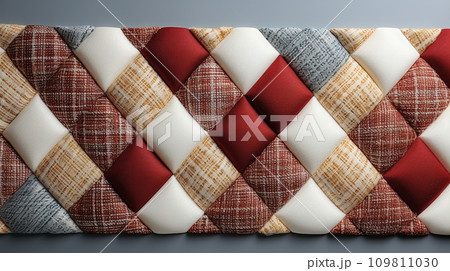 伝統的なツイードパターン背景テクスチャ 109811030