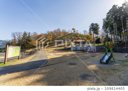 神奈川県立 山北つぶらの公園内の風景 神奈川県立 山北つぶらの公園内の風景 109814405
