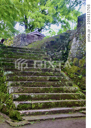 岡城跡・三の丸跡・石垣（大分県・竹田市） 109815708