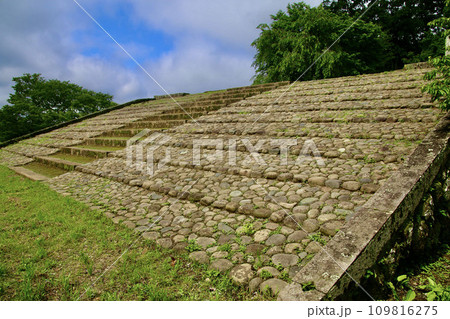 岡城跡・西の丸跡・石垣（大分県・竹田市） 109816275