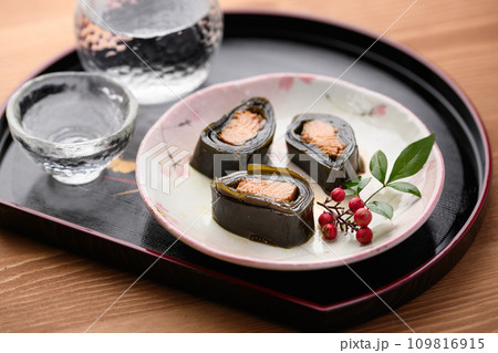 さけの昆布巻 さけの昆布巻 109816915