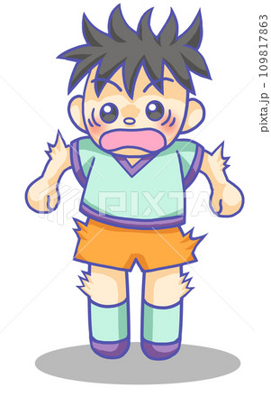 ビックリしている男の子 ビックリしている男の子 109817863