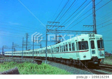 京王・旧5000系5104F+5704F、急行高尾山口行、聖蹟桜ヶ丘ー百草園、1973年10月19日 京王・旧5000系5104F+5704F、急行高尾山口行、聖蹟桜ヶ丘ー百草園、1973年10月19日 109818294